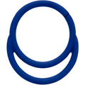 18G 3/8 Blue Matte Double Circle Cartilage Hinged Segment Ring