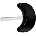 Implant Grade 23 Titanium Black Moon Threadless Push In Top