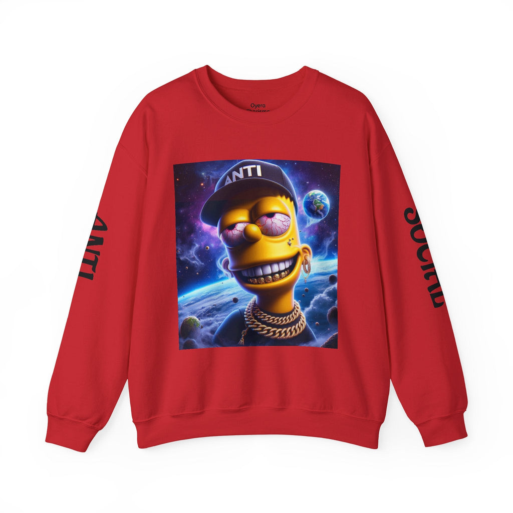 “Anti Social” Heavy Blend™ Crewneck Sweatshirt