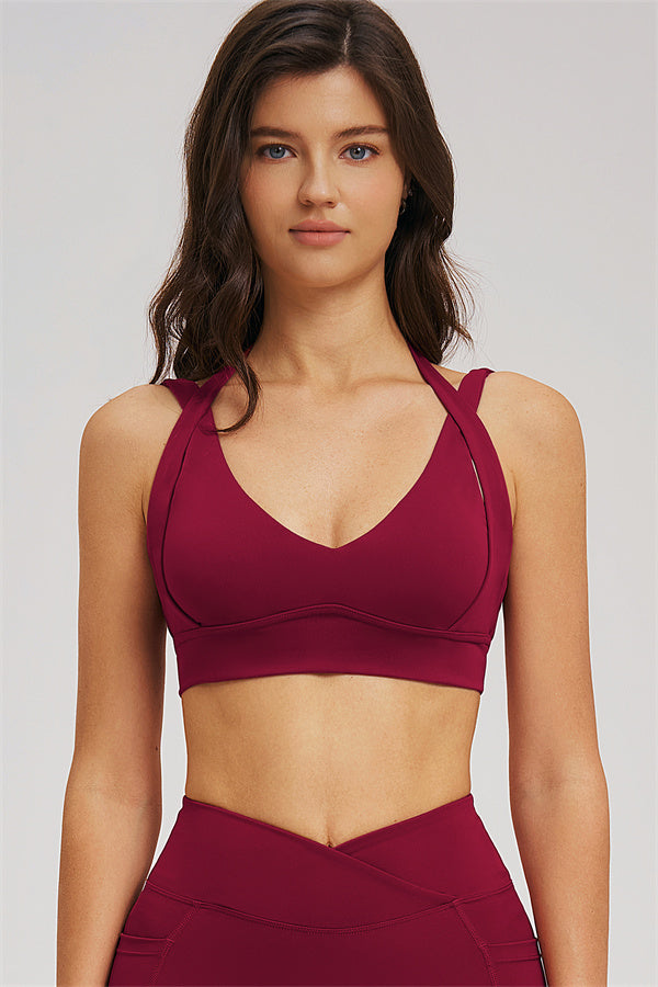 The Sizzle Sports Bra Flared Leggings 2-Piece Set