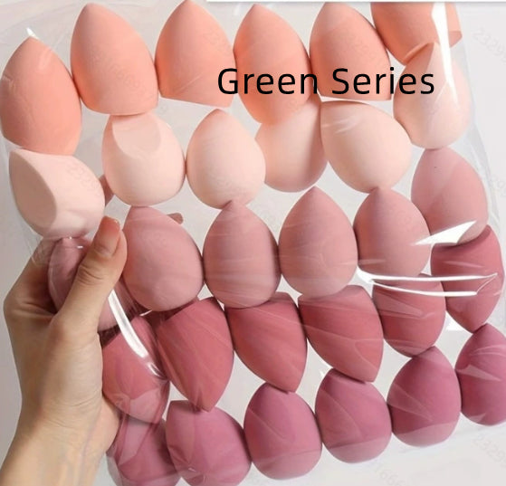 Superweiches Beauty-SetNicht saugfähiger Kosmetik-Cushion-Puff Wiederverwendbarer Nass- oder Trockenschwamm zum Wegwerfen