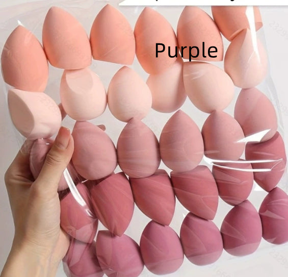 Superweiches Beauty-SetNicht saugfähiger Kosmetik-Cushion-Puff Wiederverwendbarer Nass- oder Trockenschwamm zum Wegwerfen