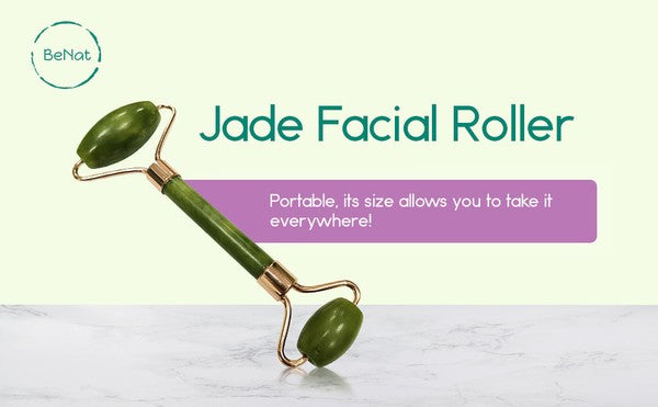 Geschenkset Jade-Roller & Gua Sha