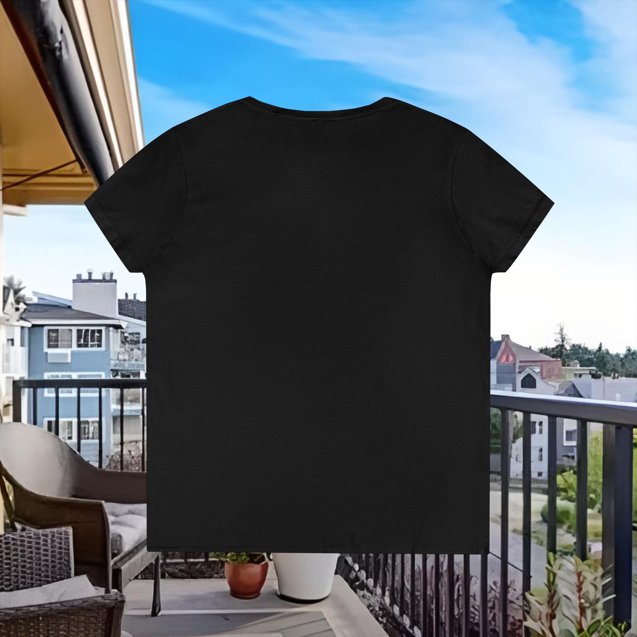 Lady Dabblers Das Shuli Network Damen-V-Ausschnitt-T-Shirt