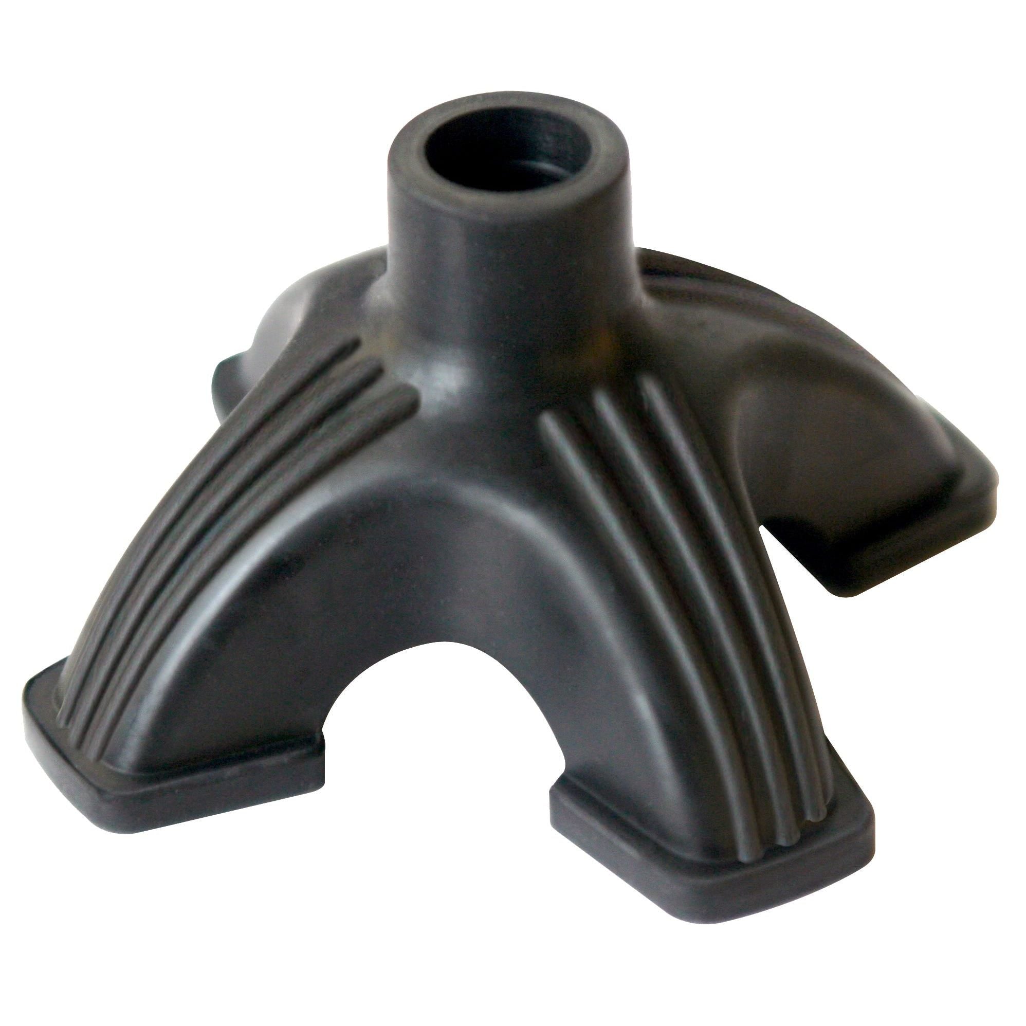 Carex Self-Standing Cane Tip – Triple/Quad Support Base for 3/4-Inch Canes – Non-Slip Stability Replacement