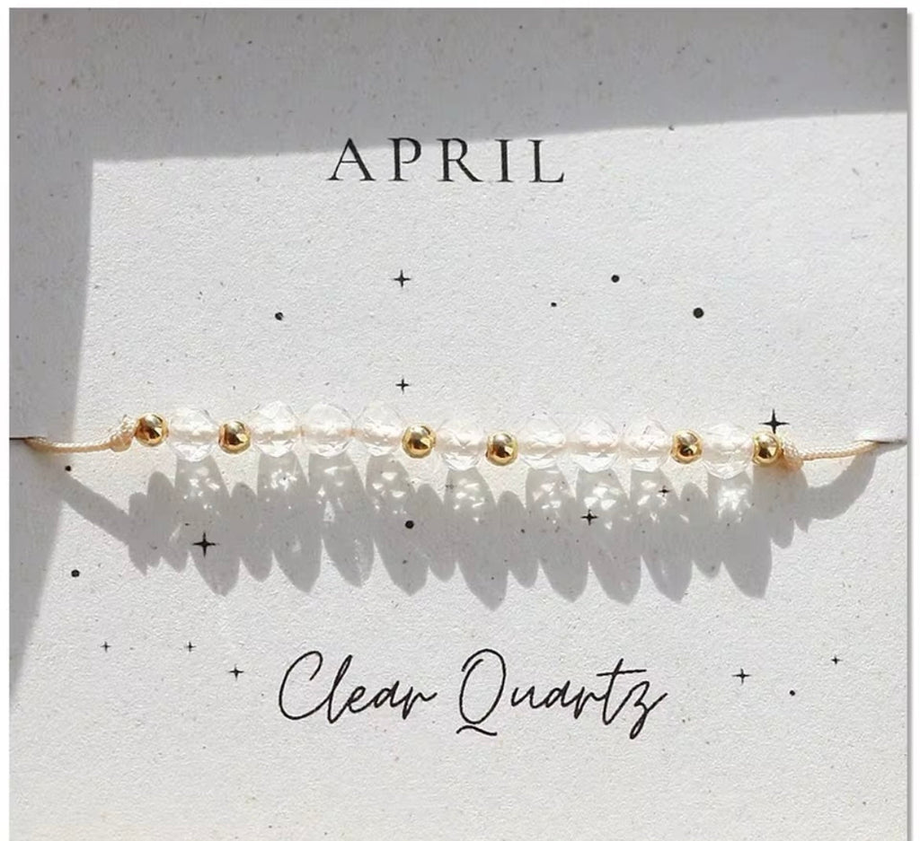 Crystal Birthstone Bracelet