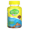 Culturelle Kids Multivitamin + Probiotic Gummies, Digestive + Immune Support Peach-Orange  60 ct& Mixed Berry Flavor