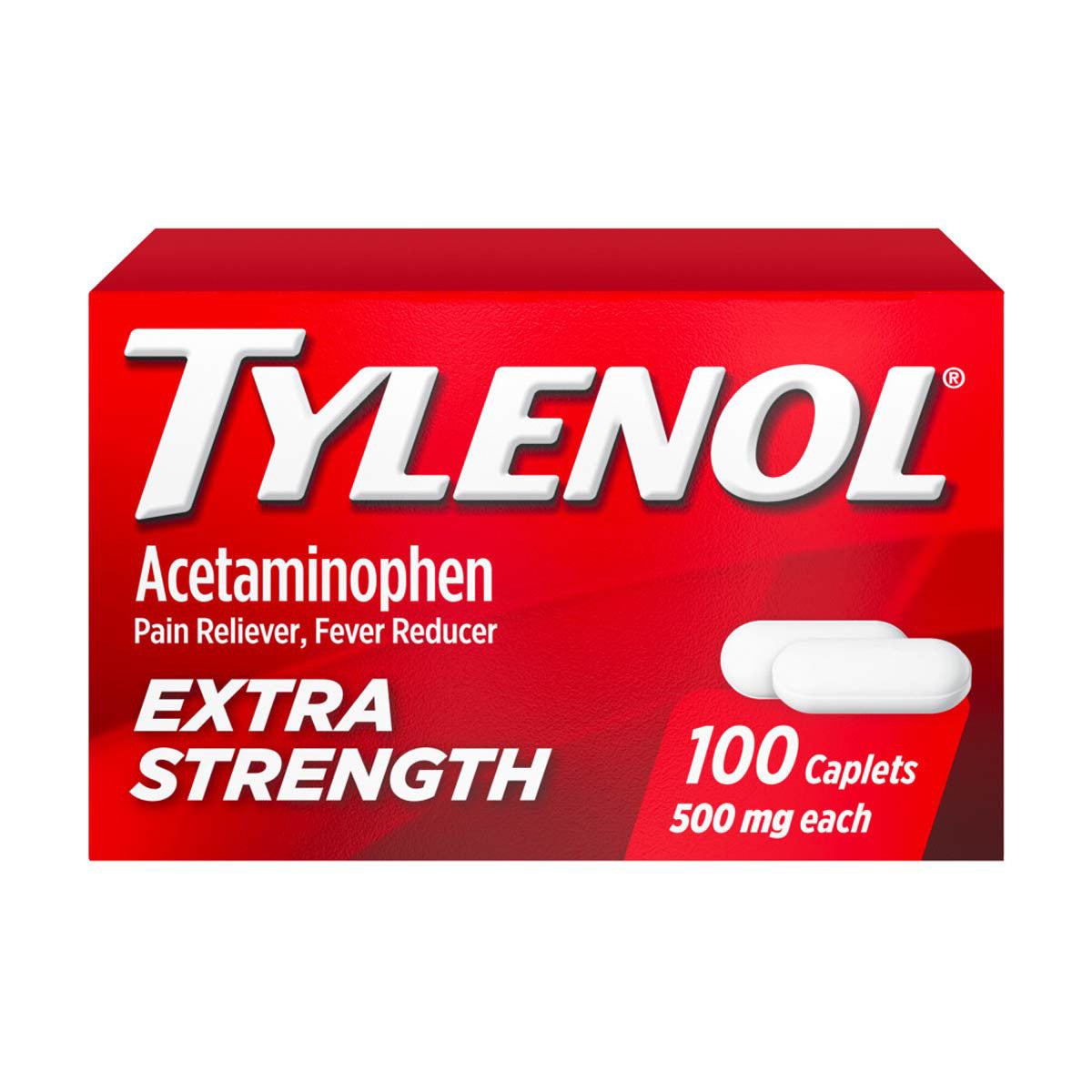 Tylenol  500 Mg Extra Strength Adult  Acetaminophen 100Caplets