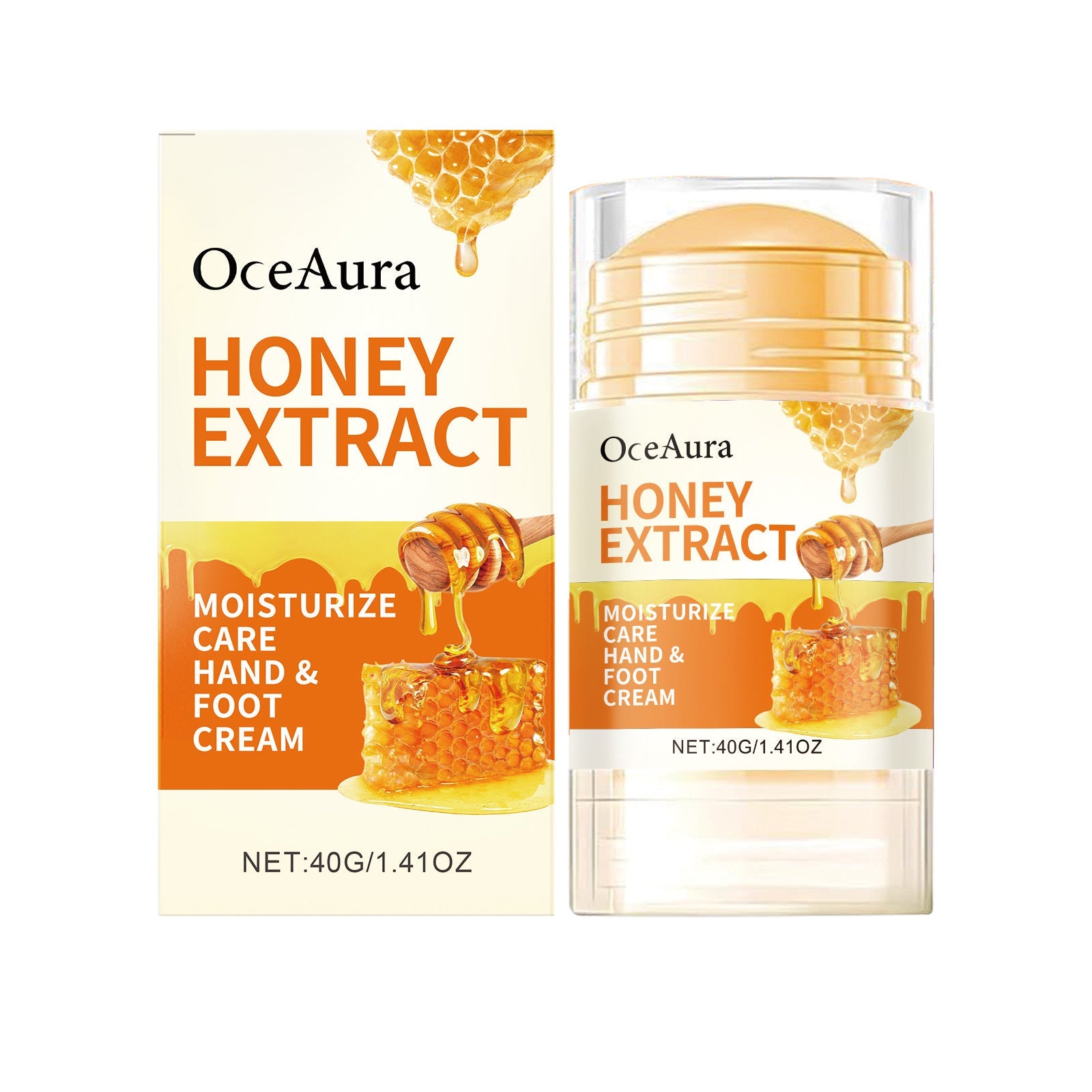 Fashionable and effective OCEAURA Honey Moisturizing Care Stick Nourishing Moisturizing Heel Elbow Knee Care Cream Stick