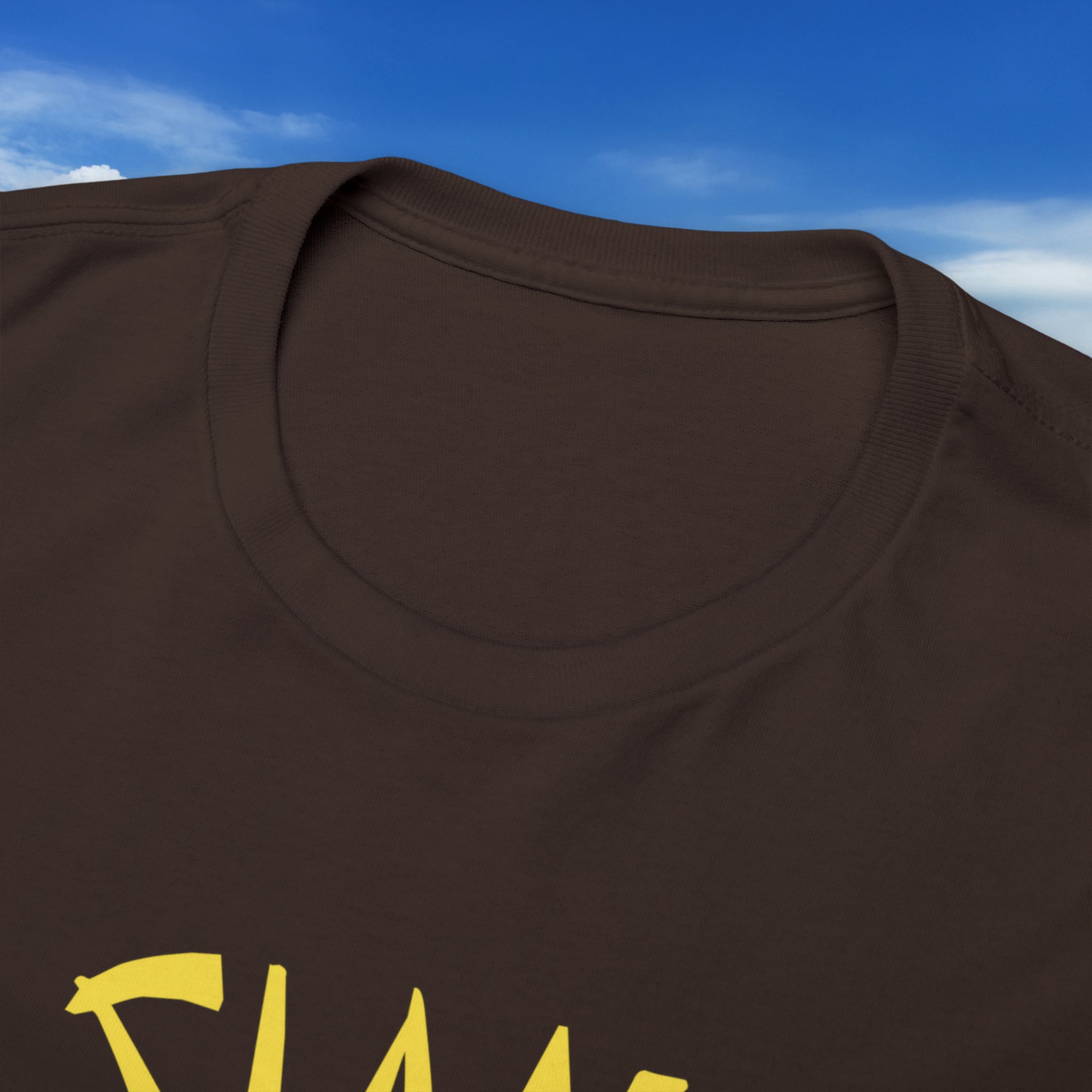 "DirkyThreadz Siam Palace T-Shirt – Mutiges Take-out-Grafikdesign aus schwarzer Baumwolle"