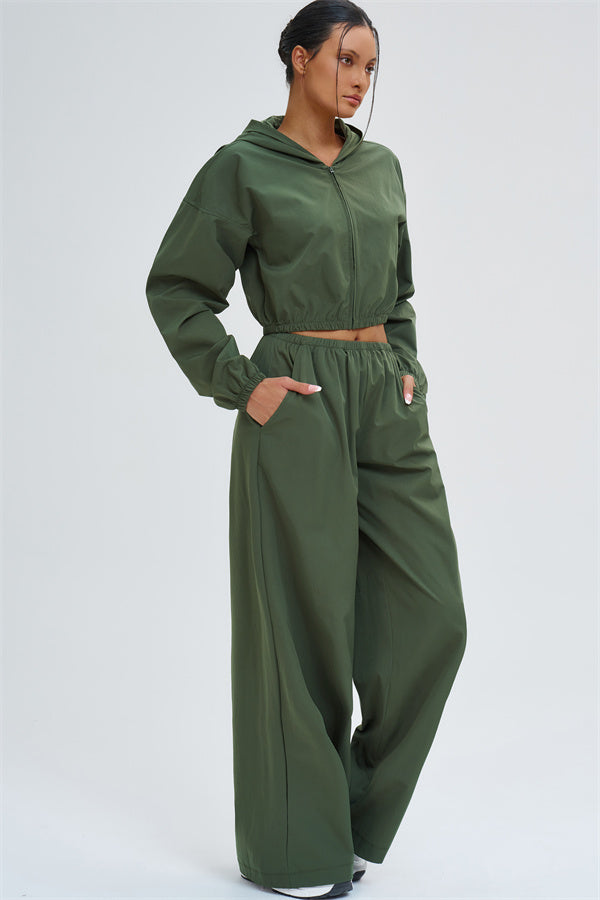 The Svelte UV protection Crop Hoodie