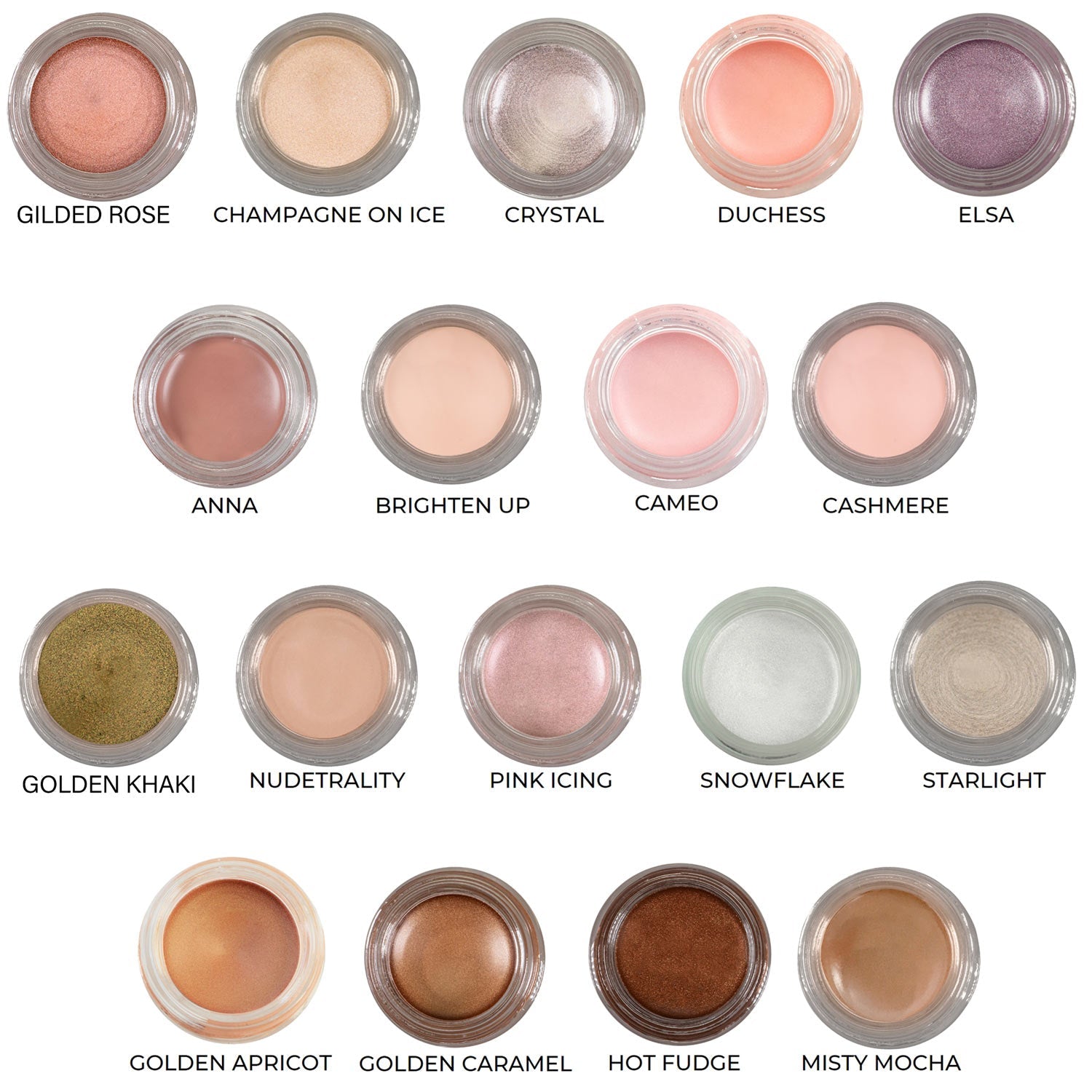Misty Mocha Any Wear Creme - A Waterproof Multi-tasking creme to powder product for eyes, cheeks & lips. Can be worn anywhere