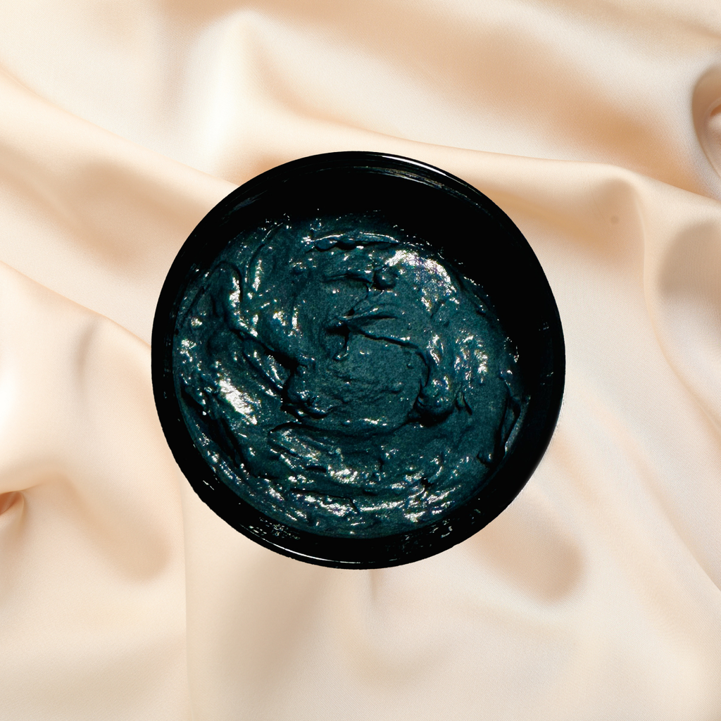 Activated Charcoal Natural Clay Mask Sea Moss Gel Vitamin E Avocado Oil | 4 oz