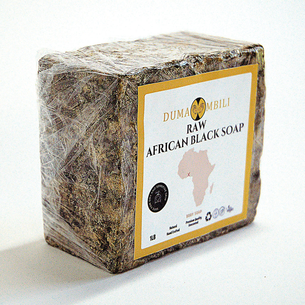 Authentische afrikanische schwarze Seife | Bio-Hautpflege für reine & strahlende Haut