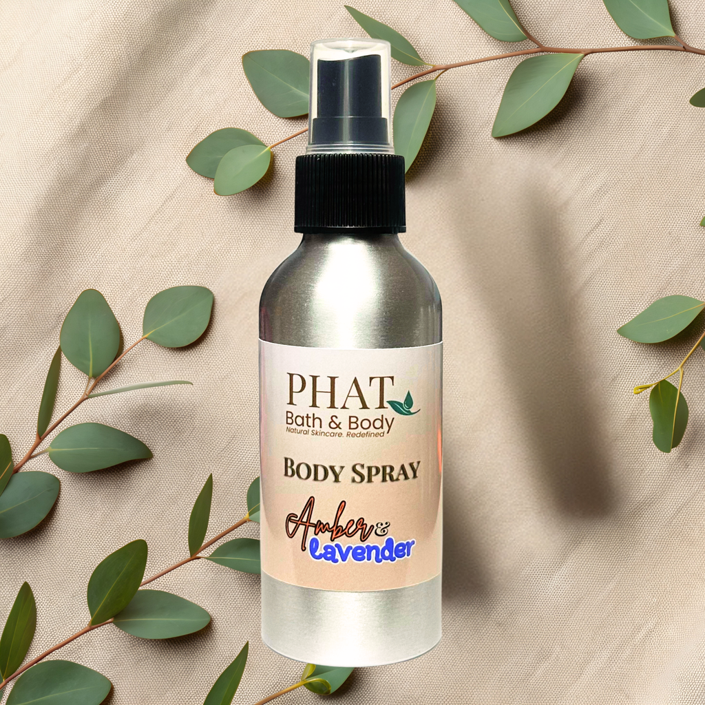 Amber & Lavender Fragrance Body Spray Black Amber & Lavender Type | 4 oz
