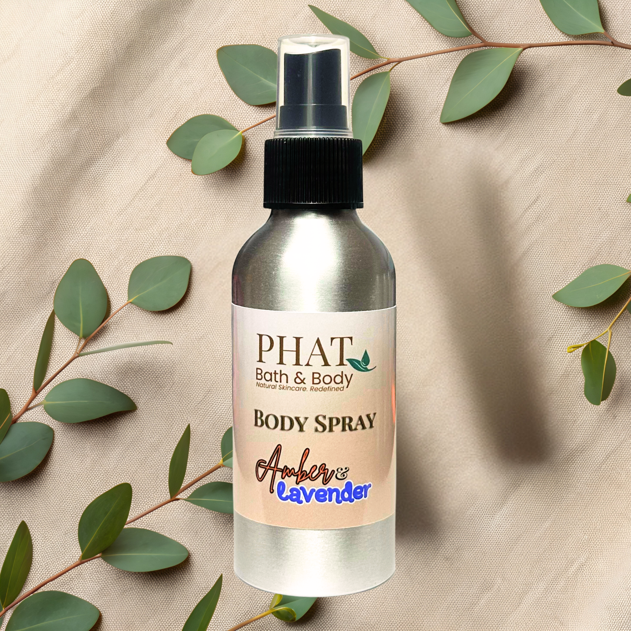 Amber & Lavender Fragrance Body Spray Black Amber & Lavender Type | 4 oz