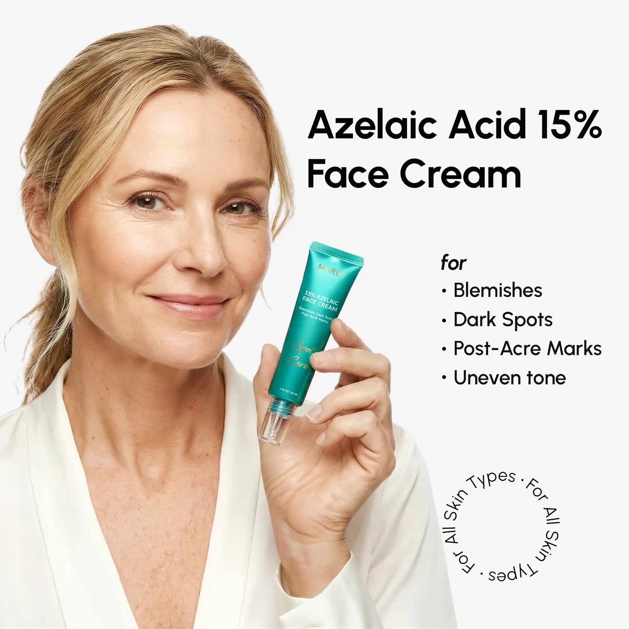Azaleinsäurecreme für empfindliche Haut