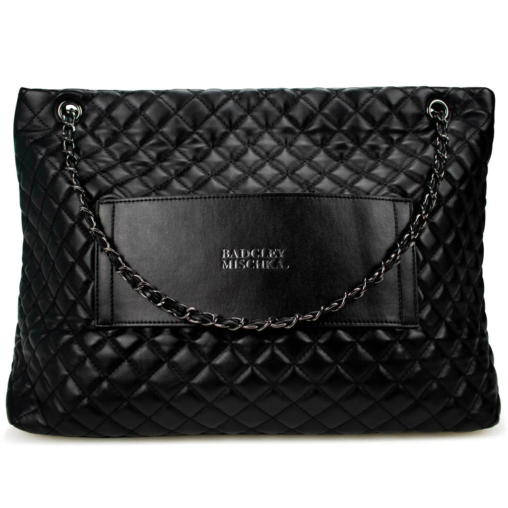 Diana gesteppte Weekender-Reisetasche aus veganem Leder