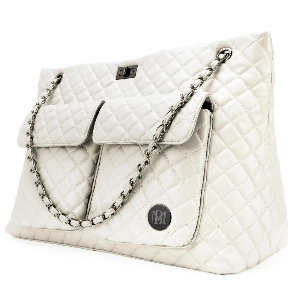 Diana gesteppte Weekender-Reisetasche aus veganem Leder