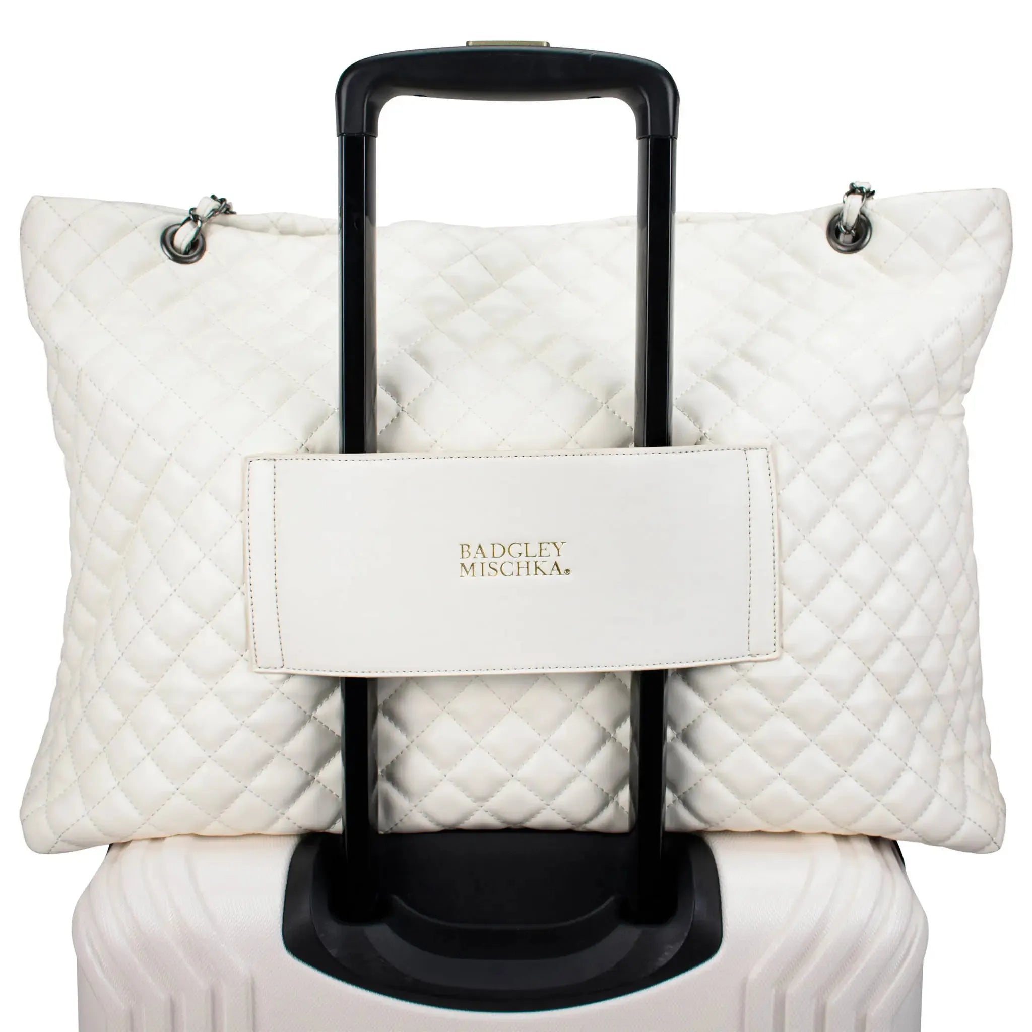 Diana gesteppte Weekender-Reisetasche aus veganem Leder