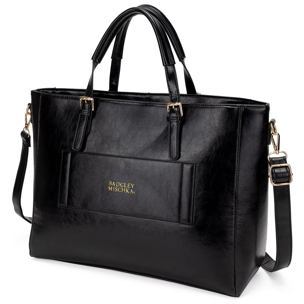 Julia Rustic Weekender-Reisetasche aus veganem Leder