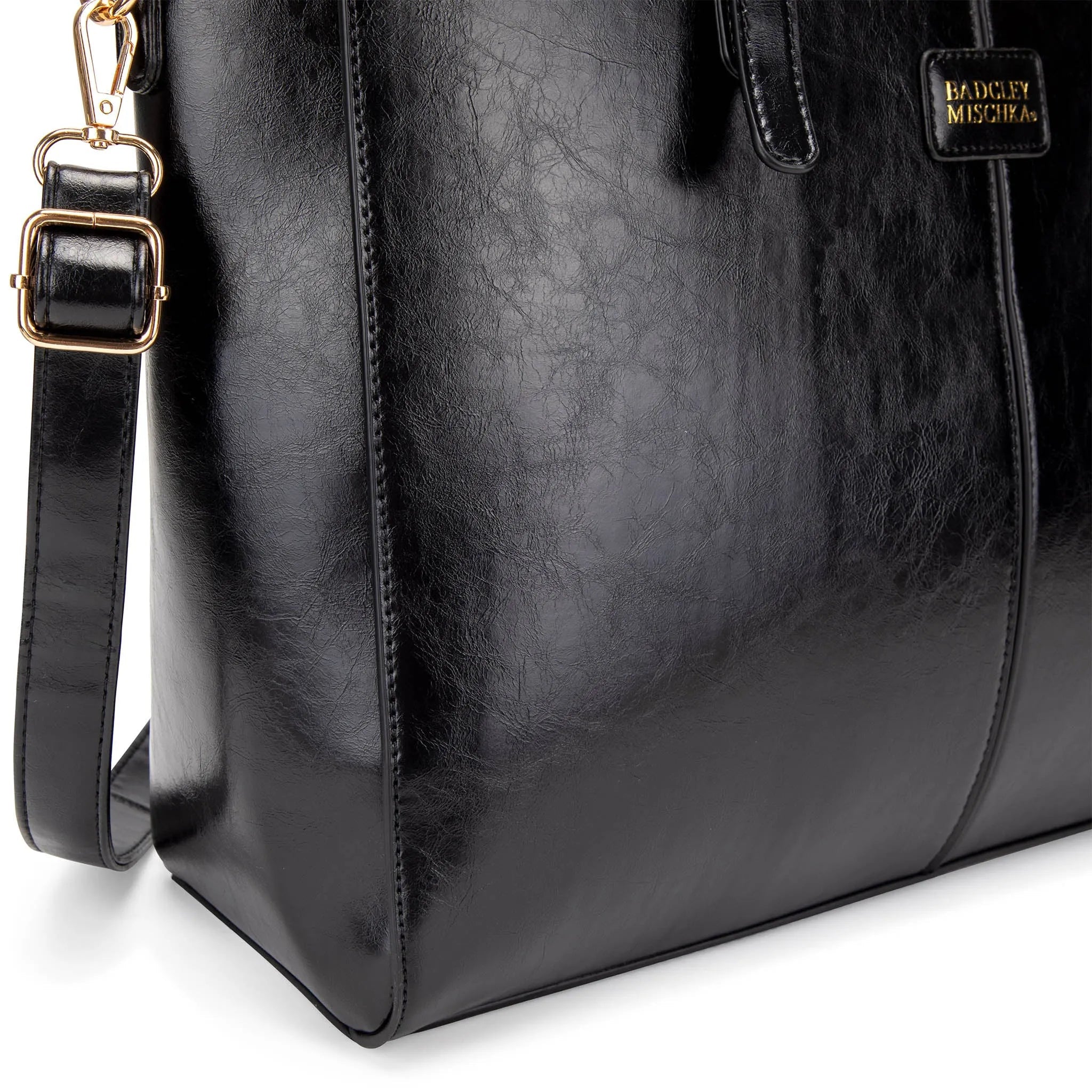 Julia Rustic Weekender-Reisetasche aus veganem Leder