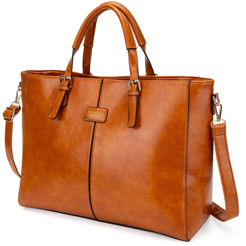 Julia Rustic Weekender-Reisetasche aus veganem Leder