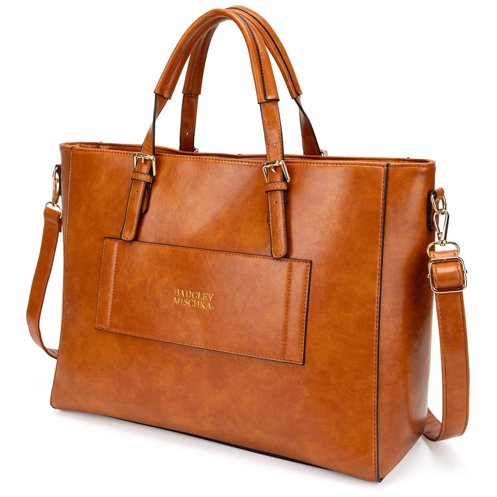 Julia Rustic Weekender-Reisetasche aus veganem Leder