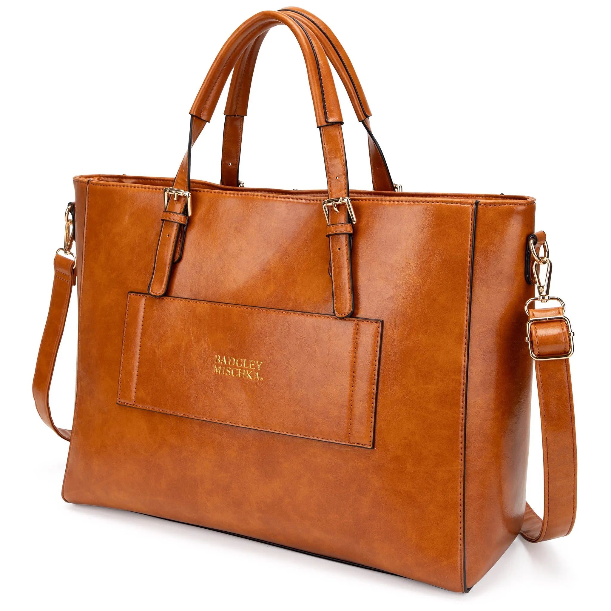 Julia Rustic Weekender-Reisetasche aus veganem Leder