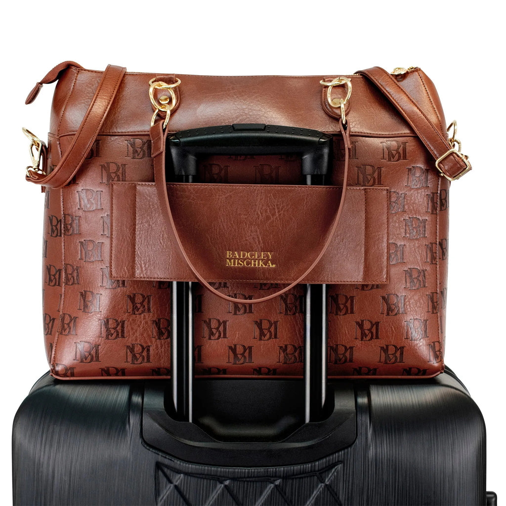 Madalyn Rustikale Vegane Leder Weekender Tragetasche