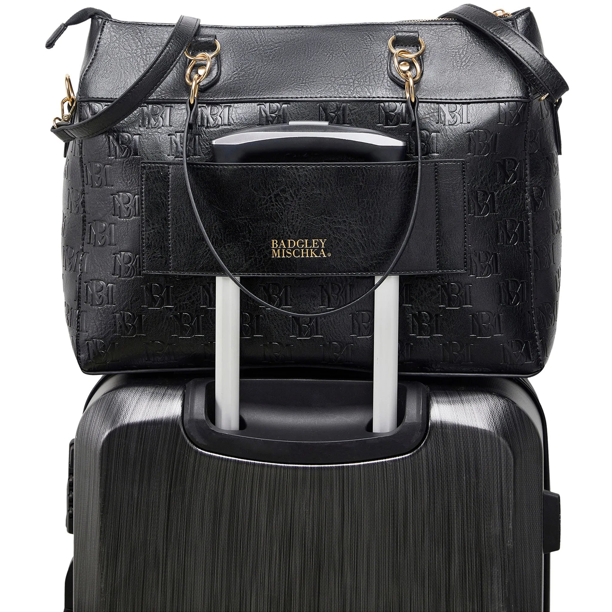 Madalyn Rustikale Vegane Leder Weekender Tragetasche