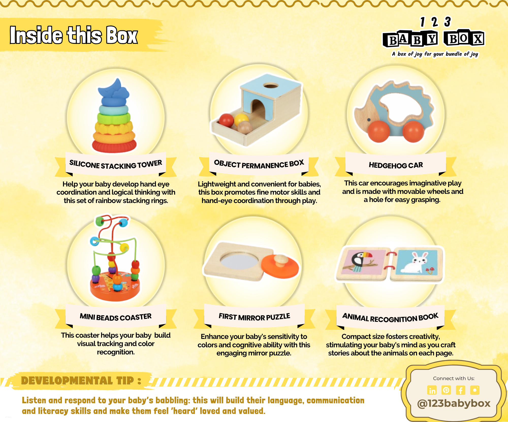 Montessori Lernbox (5–6 Monate)