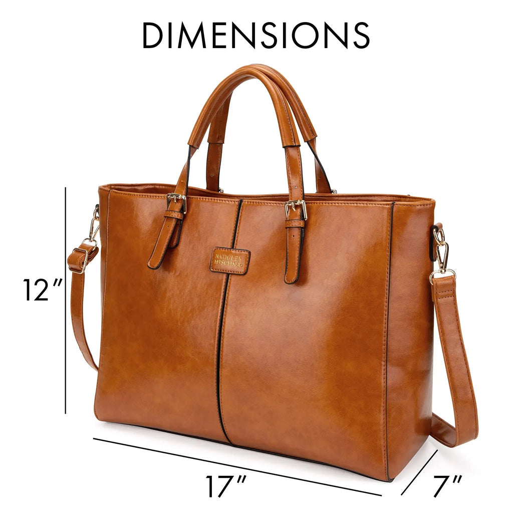 Julia Rustic Weekender-Reisetasche aus veganem Leder