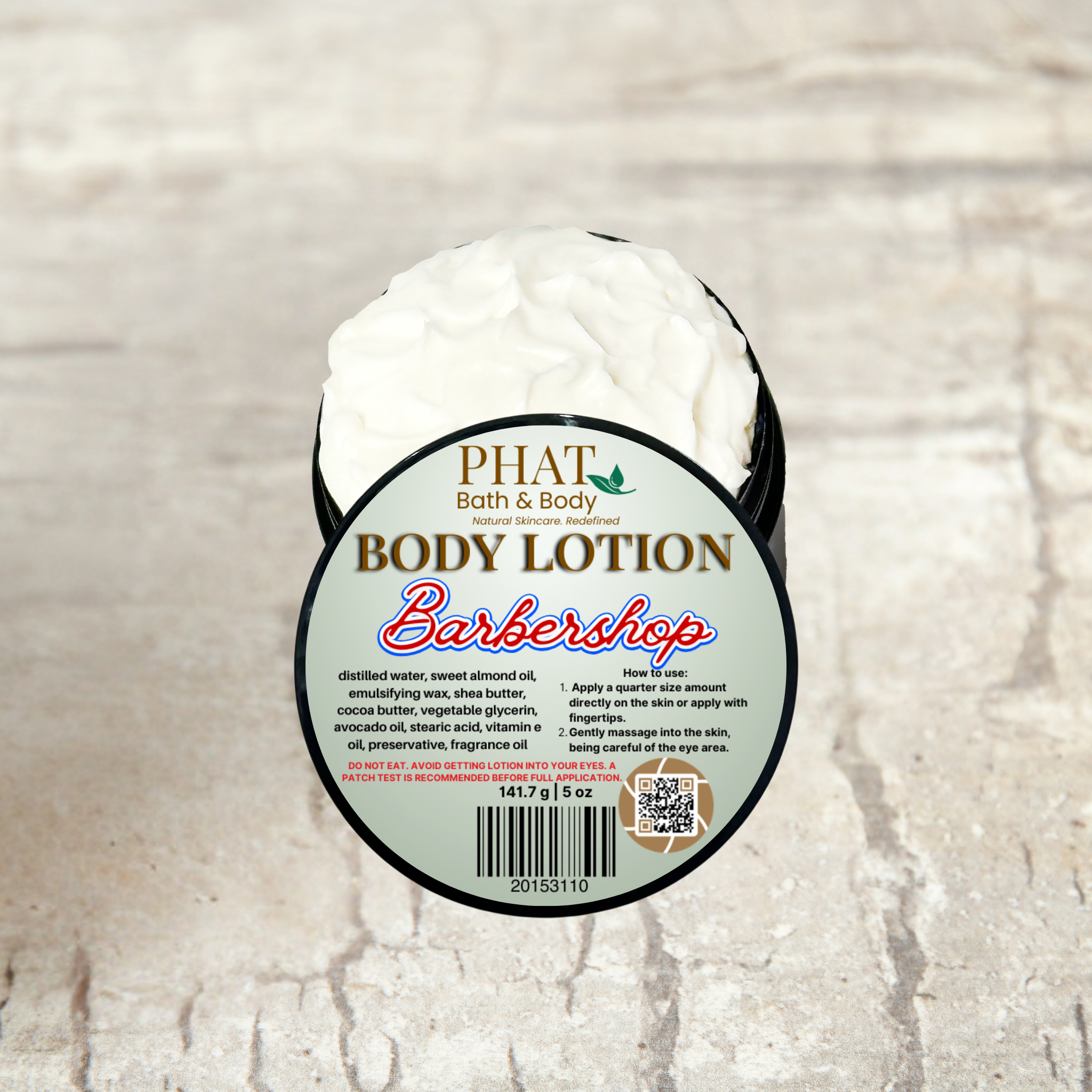 Barbershop Moisturizing Body Lotion for Men | 5 oz