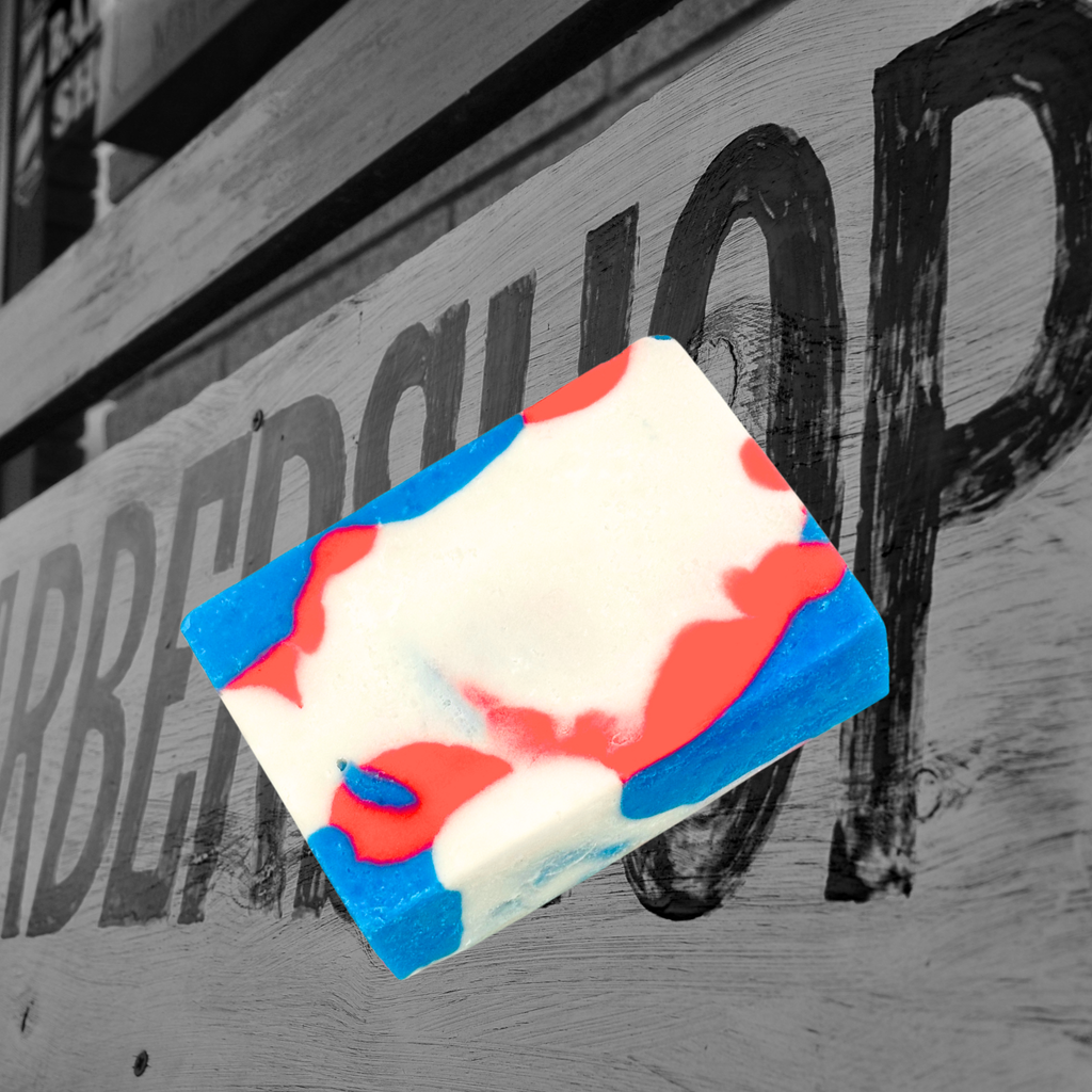 Barbershop Handmade Natural Bar Soap For Men Coconut & Olive Oil Soap