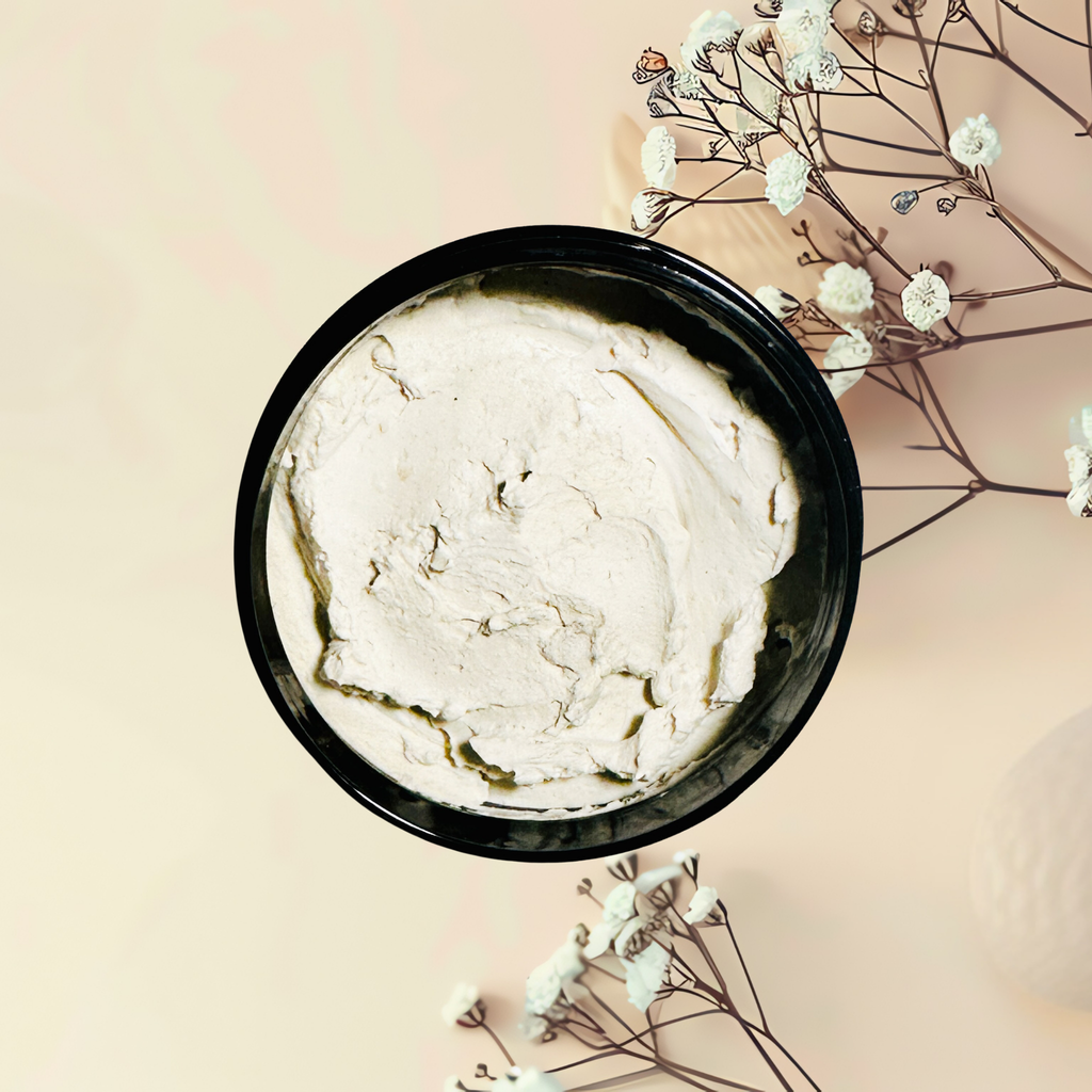 Bentonite Clay Natural Cleansing Mask Sea Moss Gel Hydrating Vitamin E Avocado | 4 oz