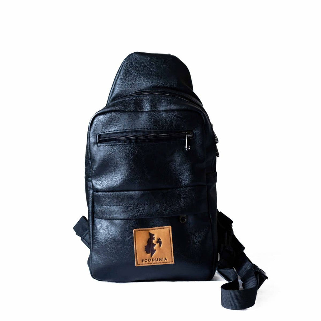 Large Vegan Leather Crossbody Sling Bag | Umoja