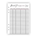 Blood Pressure Log
