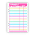 Budget Sheet