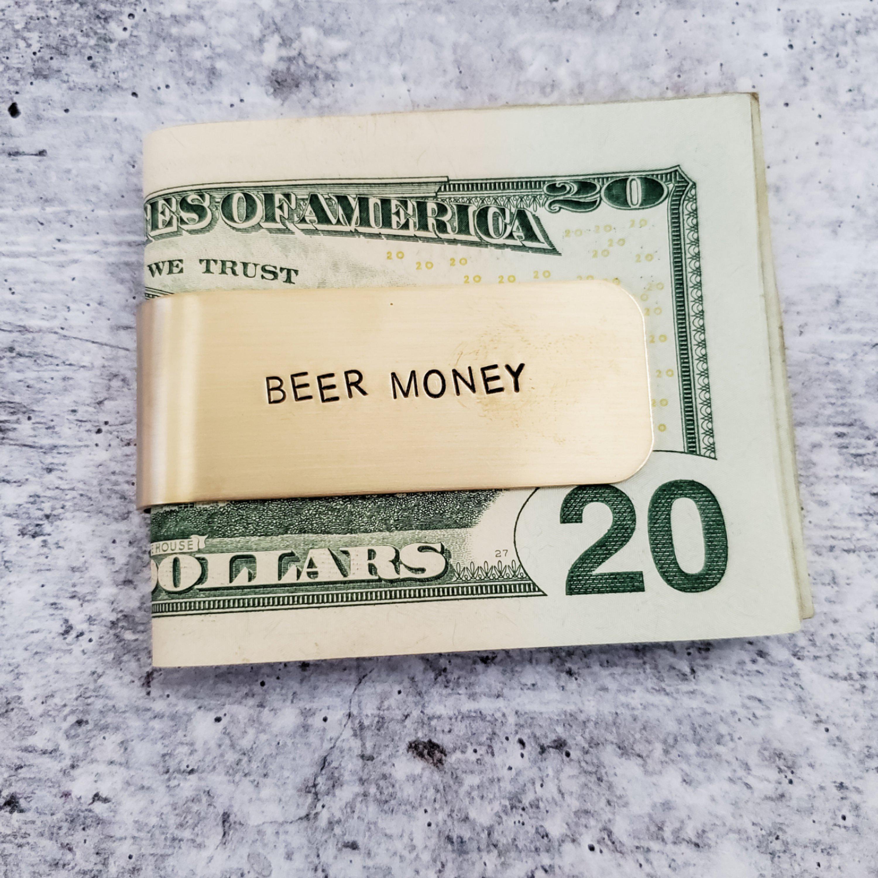 CAT DAD Money Clip