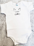 CATURDAY Short Sleeve Baby Bodysuit OR Toddler Tee