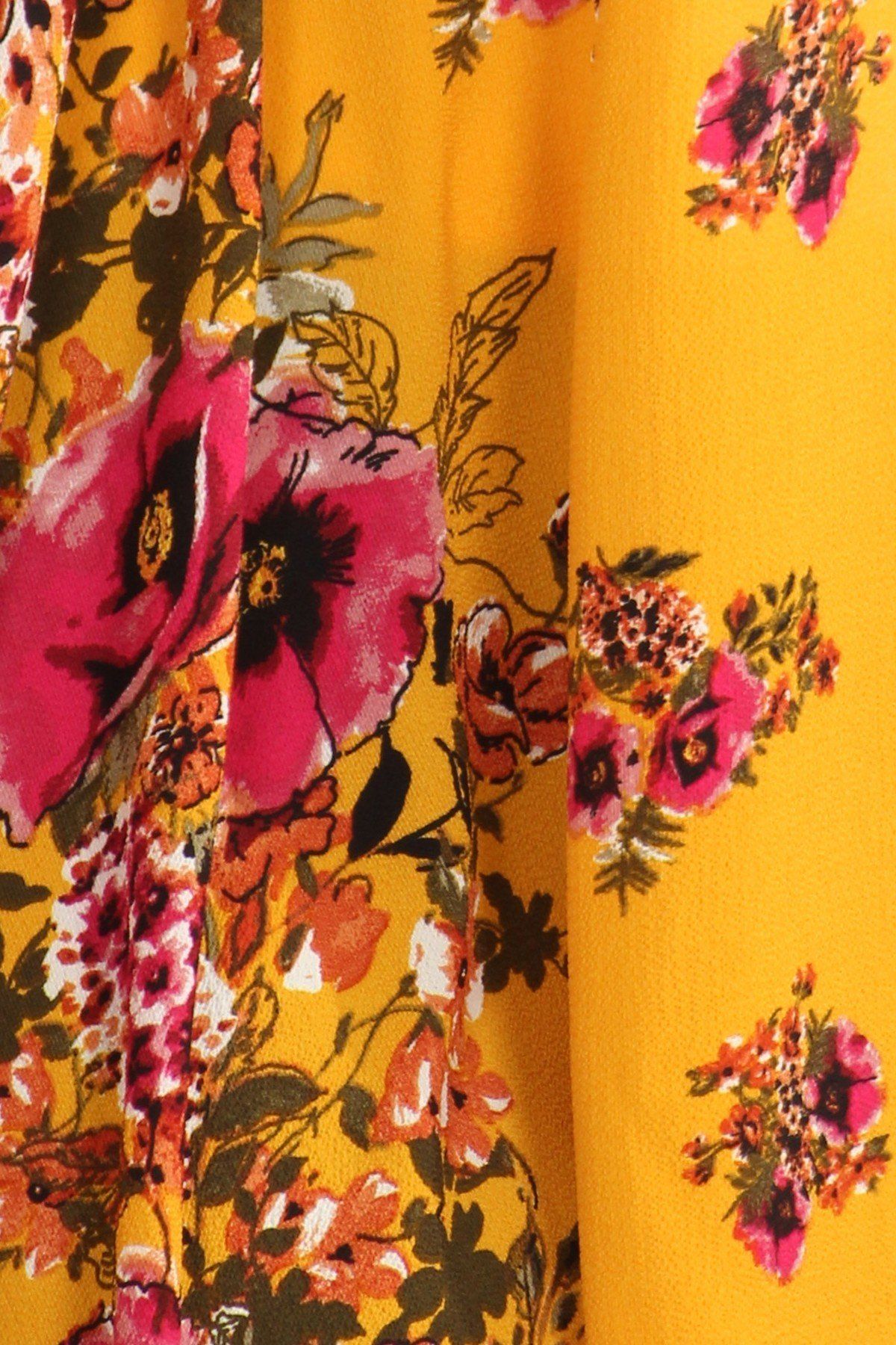 Floral Print Kimono