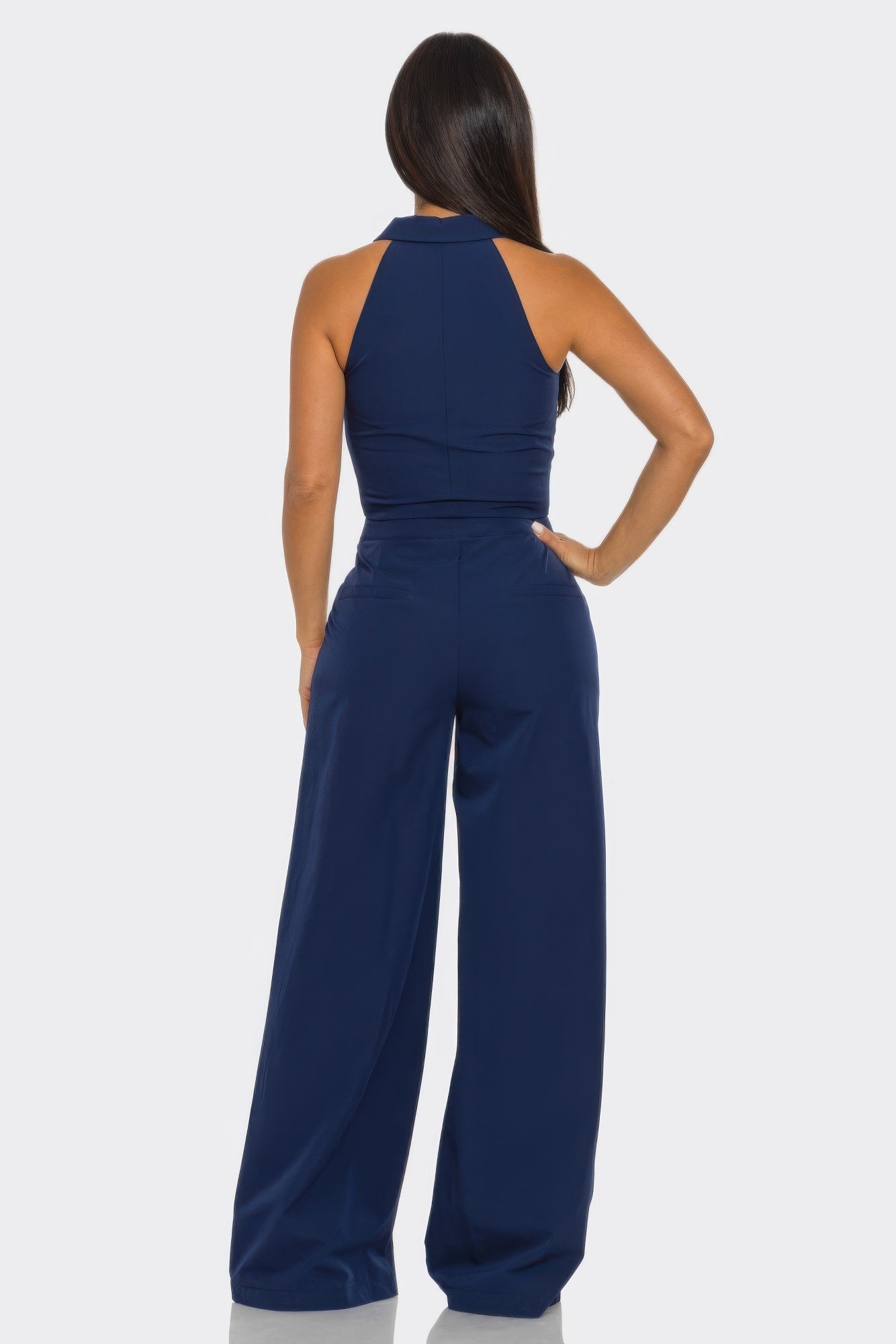 2 Pcs Color Block Set