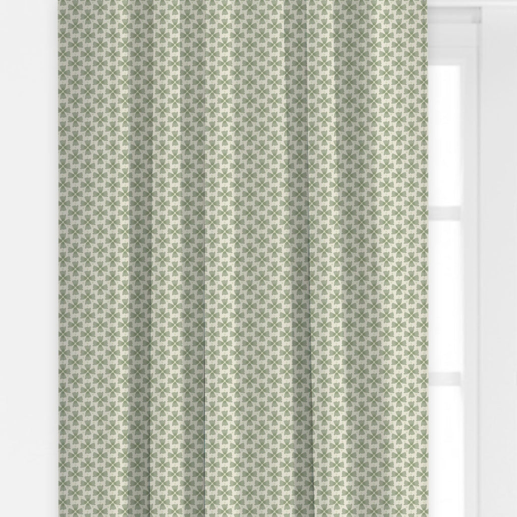 Annie in Sage Drapery Panel