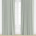 Annie in Tidal Blue Drapery Panel