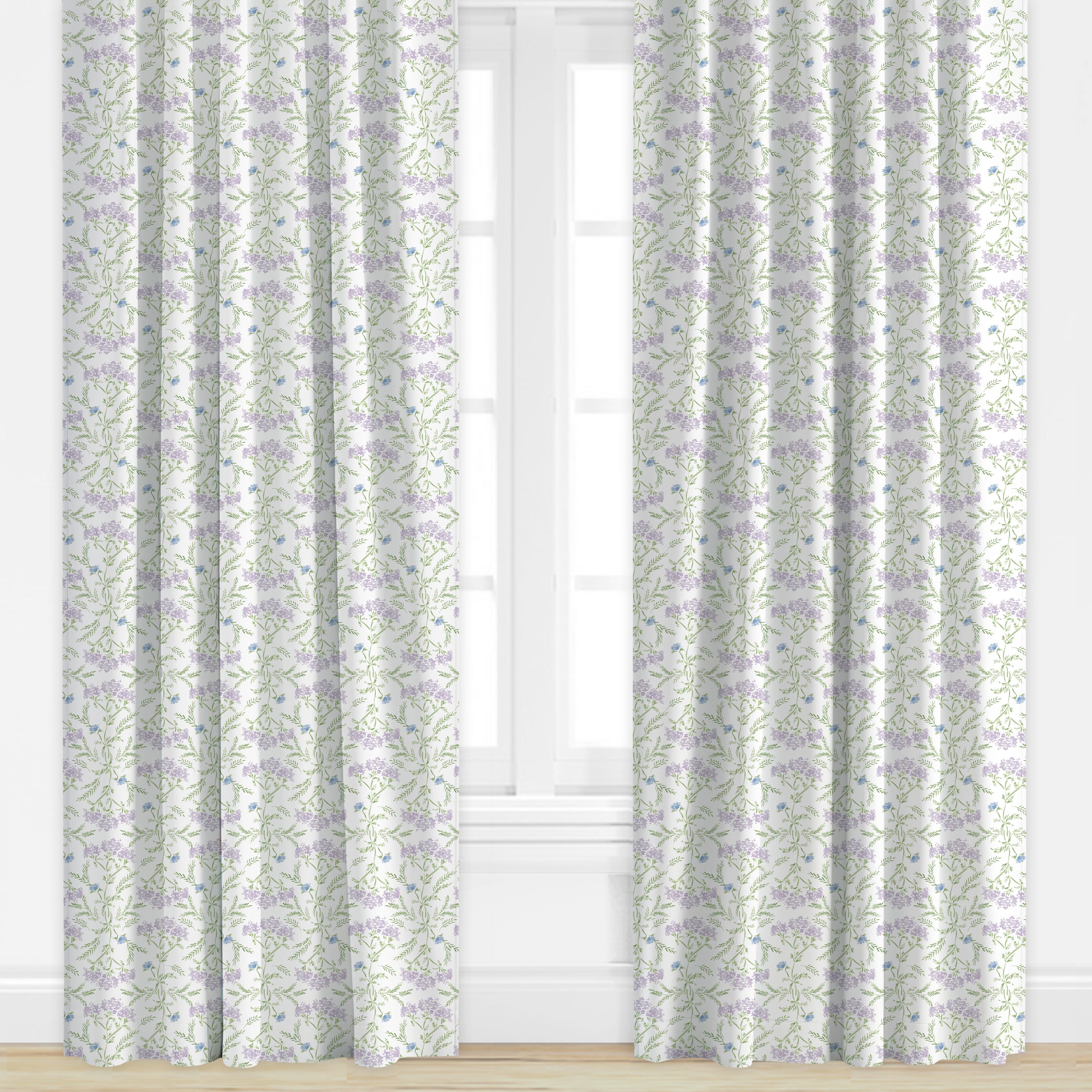 Bea in Lilac Drapery Panel