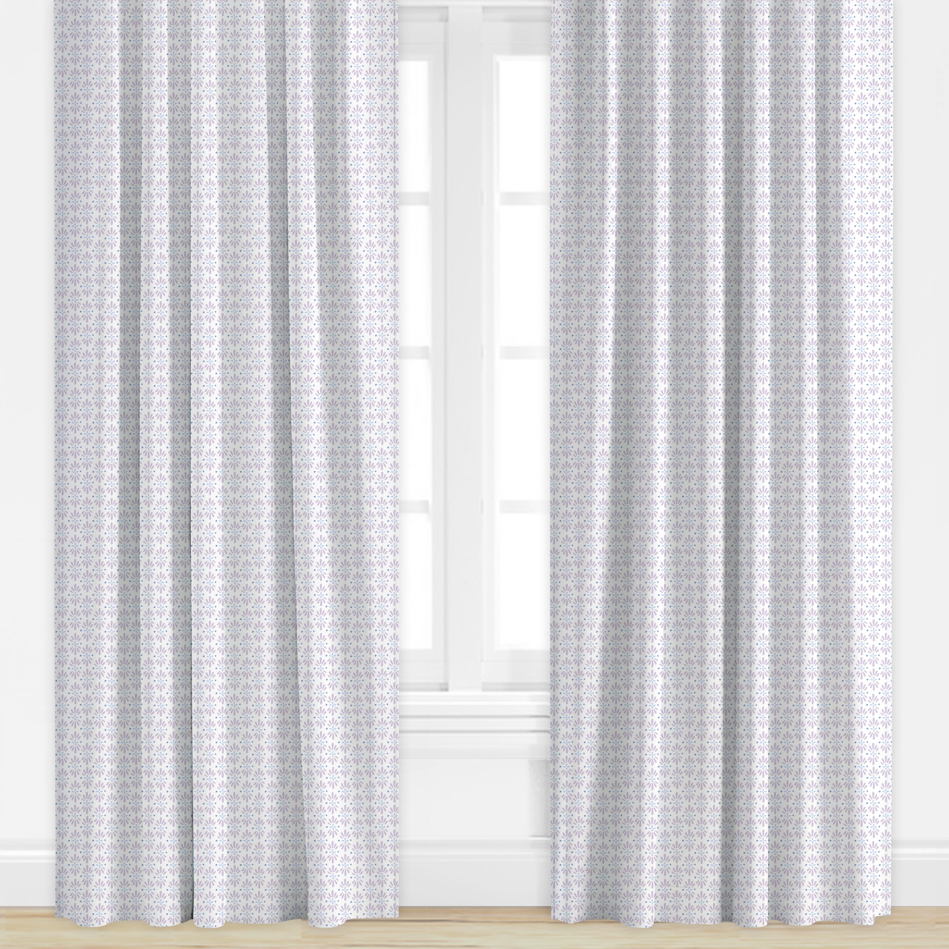 Betts in Lilac Drapery Panel