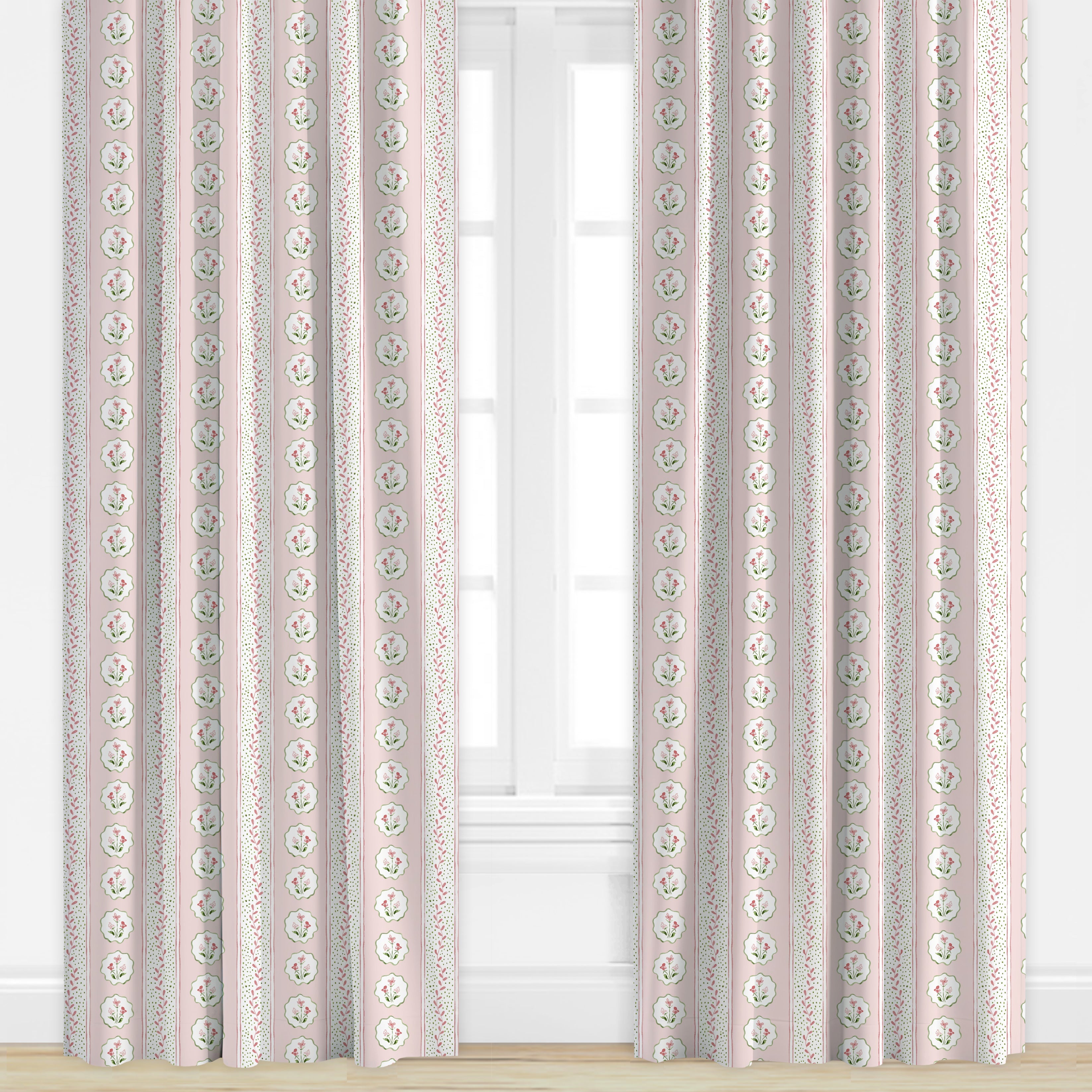 Catherine in Petal Drapery Panel