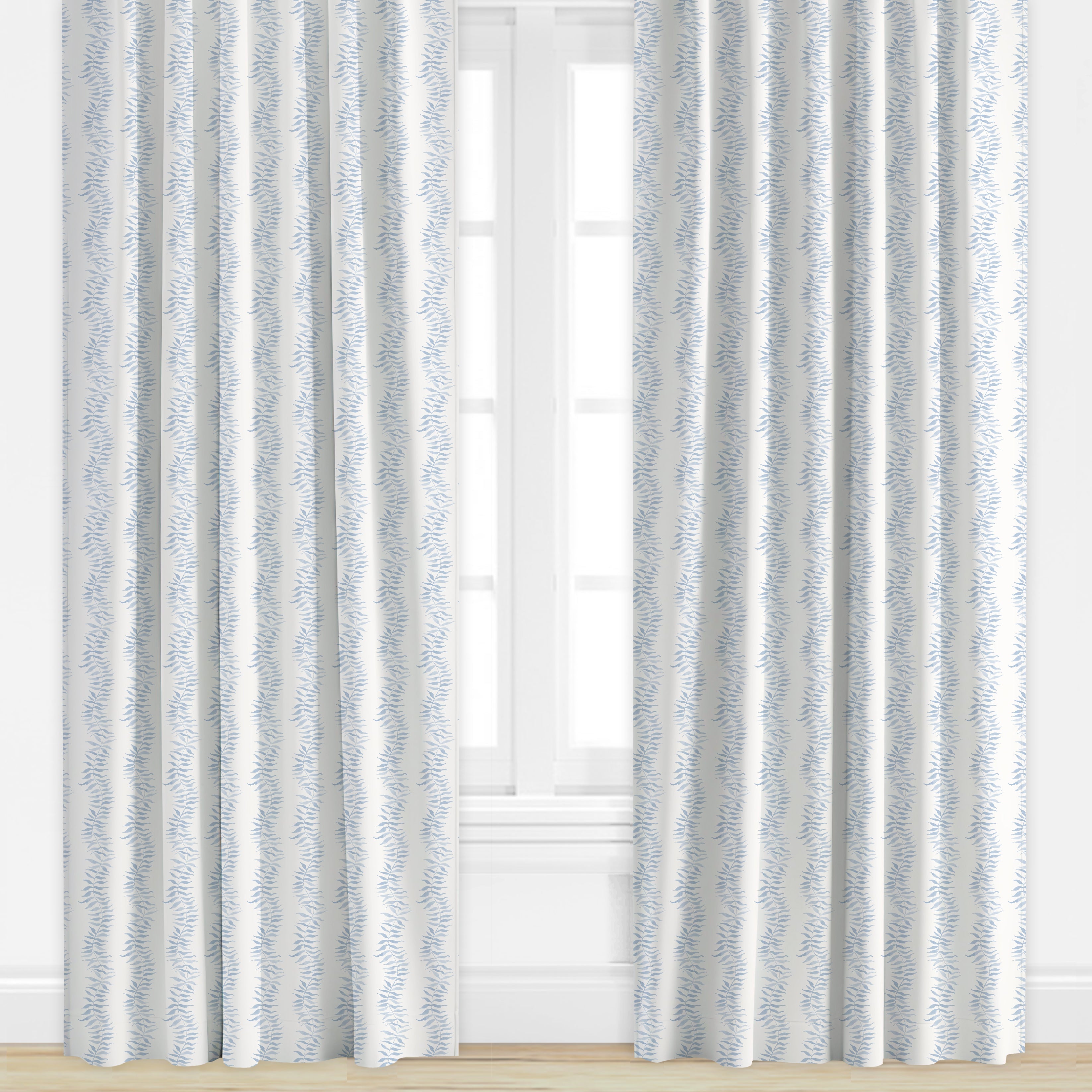 Conley in Cornflower Drapery Panel