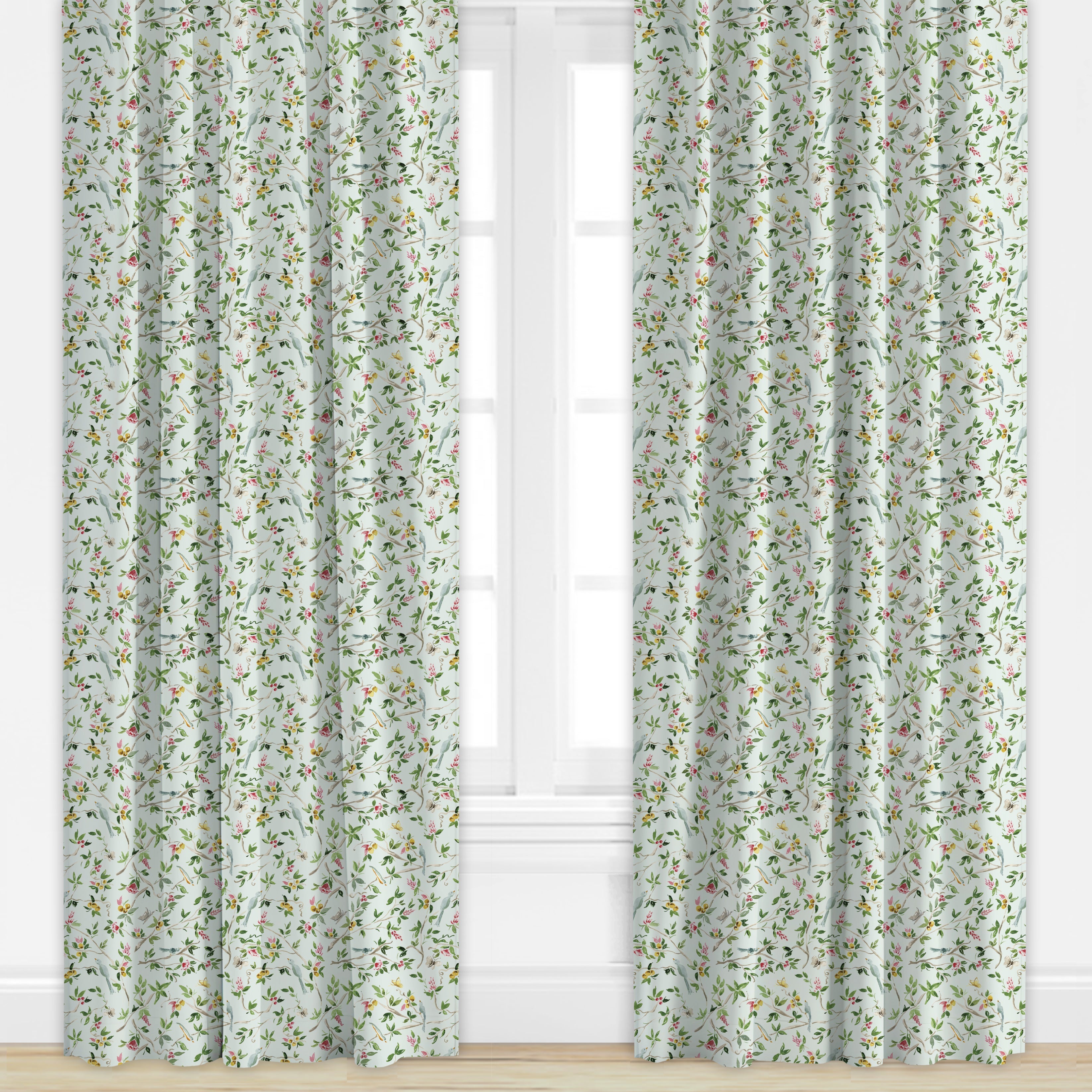 Lila in Seaglass Drapery Panel